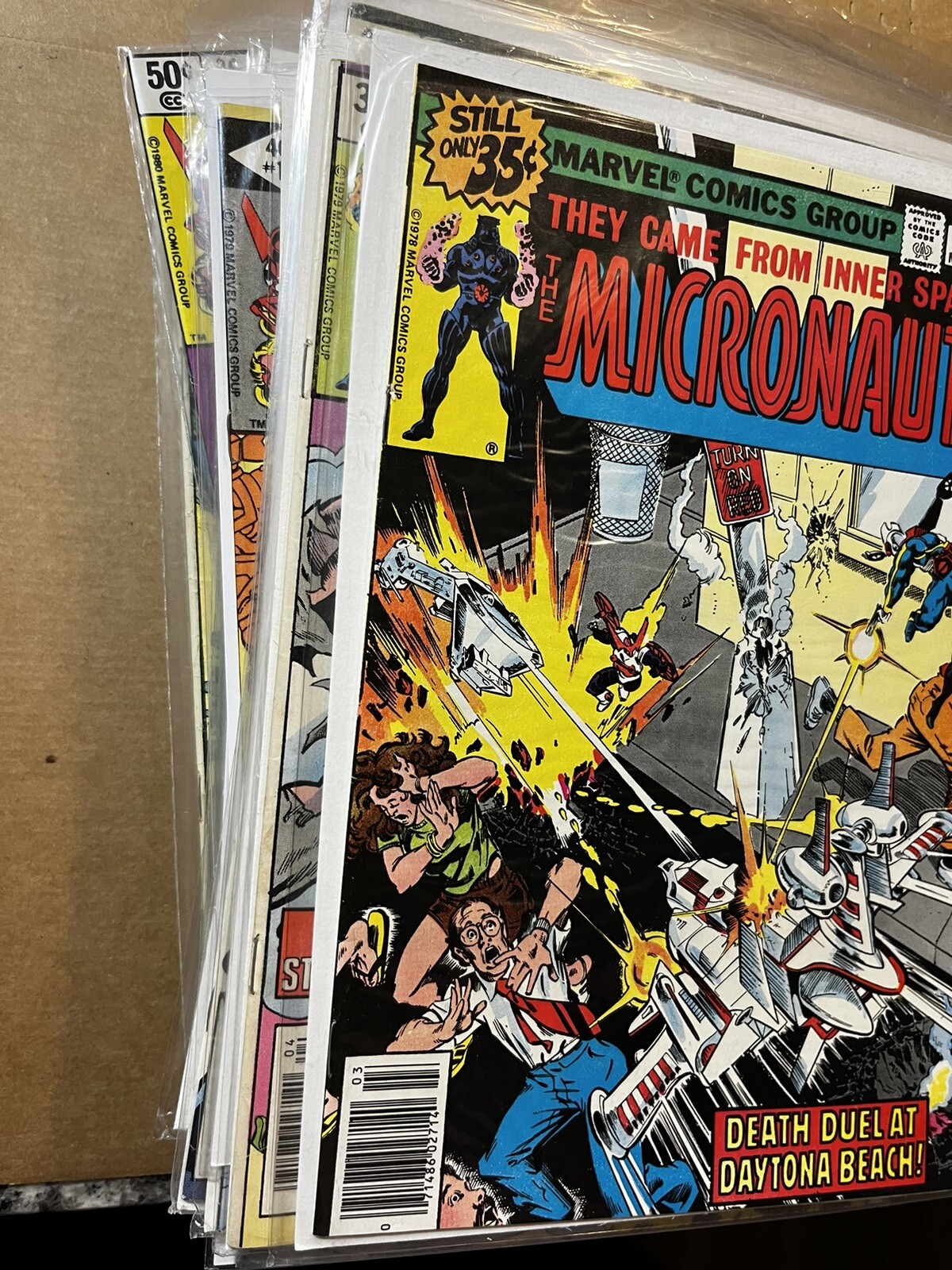 Lot Of 39 Micronauts (vol. 1) Between 1-50, Annual 1 F-VF/NM Missing In Bio 💥