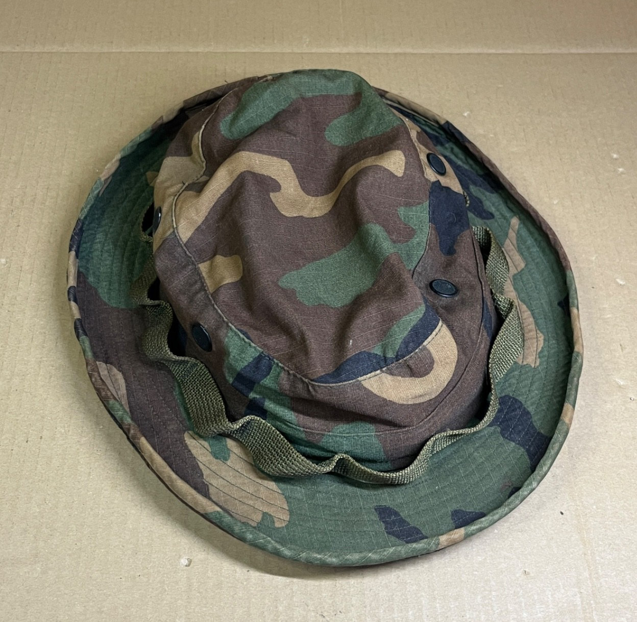 Military Boonie Hat Sun Hot Weather Type II MIL-SPEC-H-43577 Camo Size 7 1/4