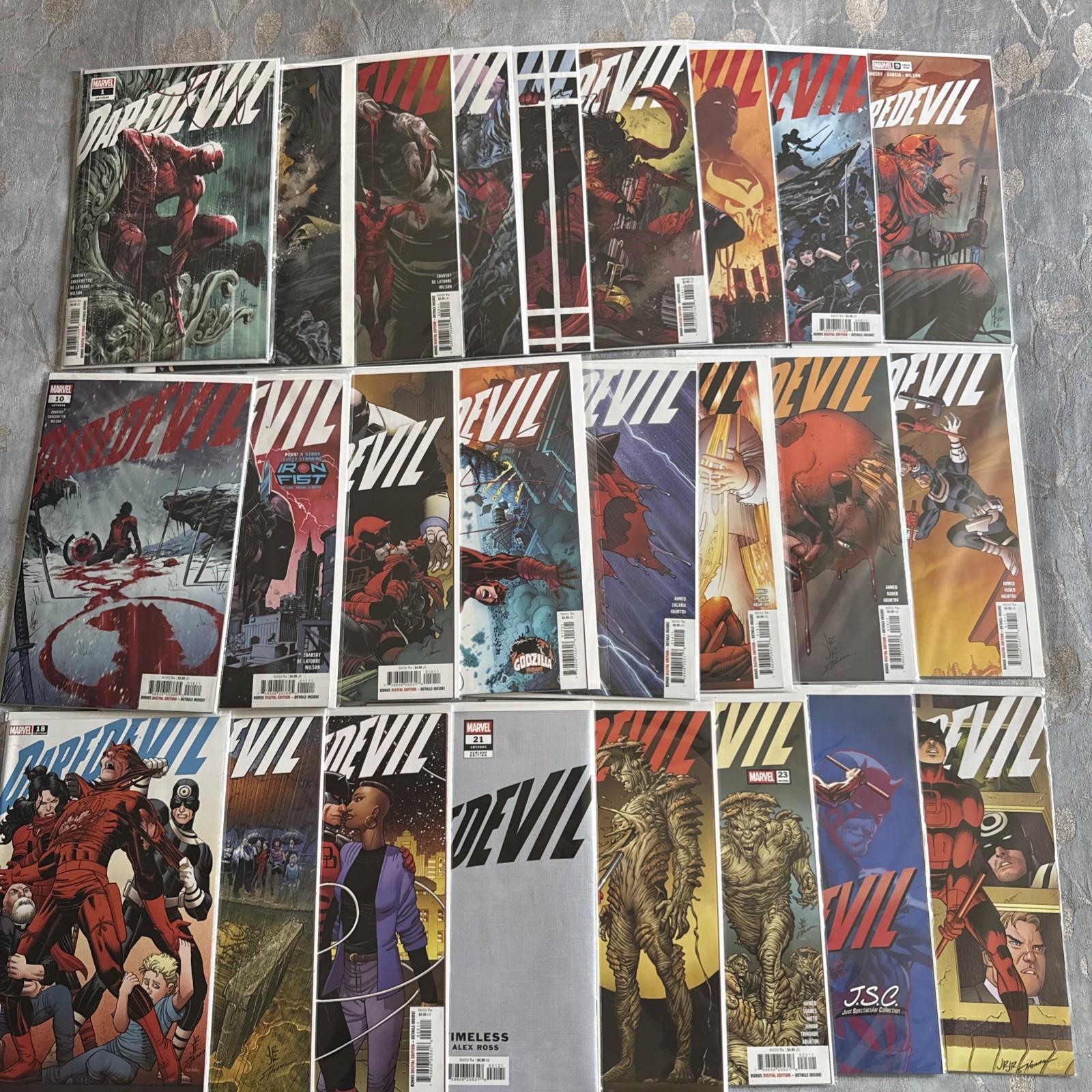 Daredevil 1-25 (2022) Marvel Complete Series Zdarsky & Ahmed 25 books total