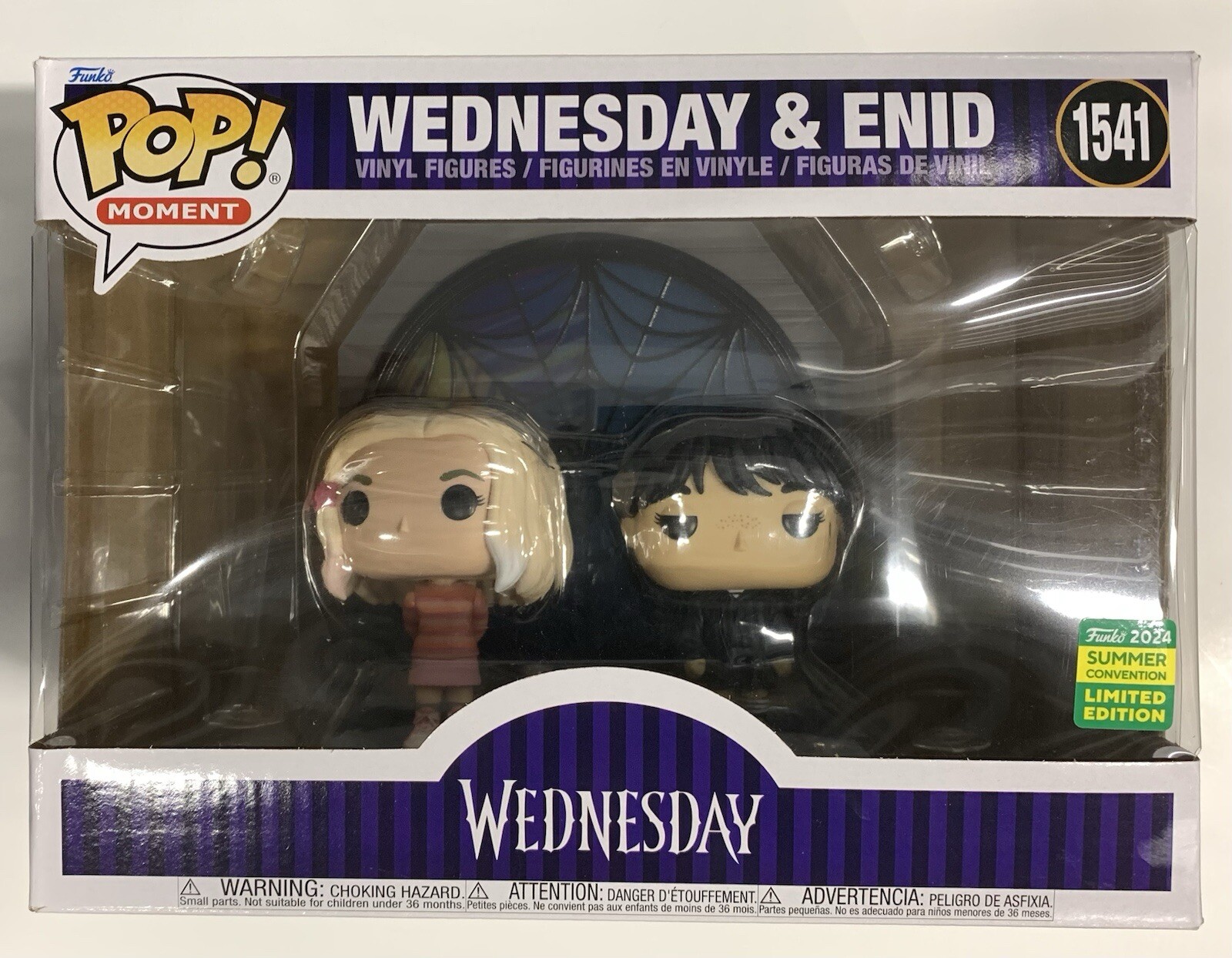 Funko Pop! Moments: The Addams Family – Wednesday & Enid 2024 SDCC #1541