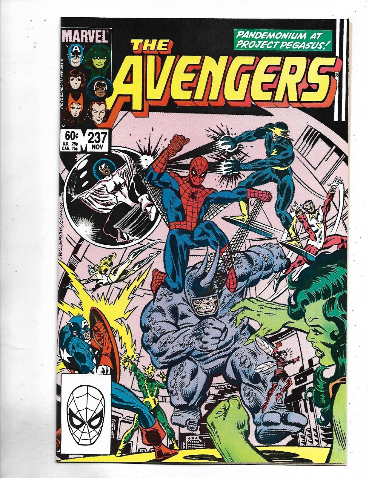 Avengers #237, 1983, NM/MINT, 9.8, Stan Lee era classic, Bronze Age