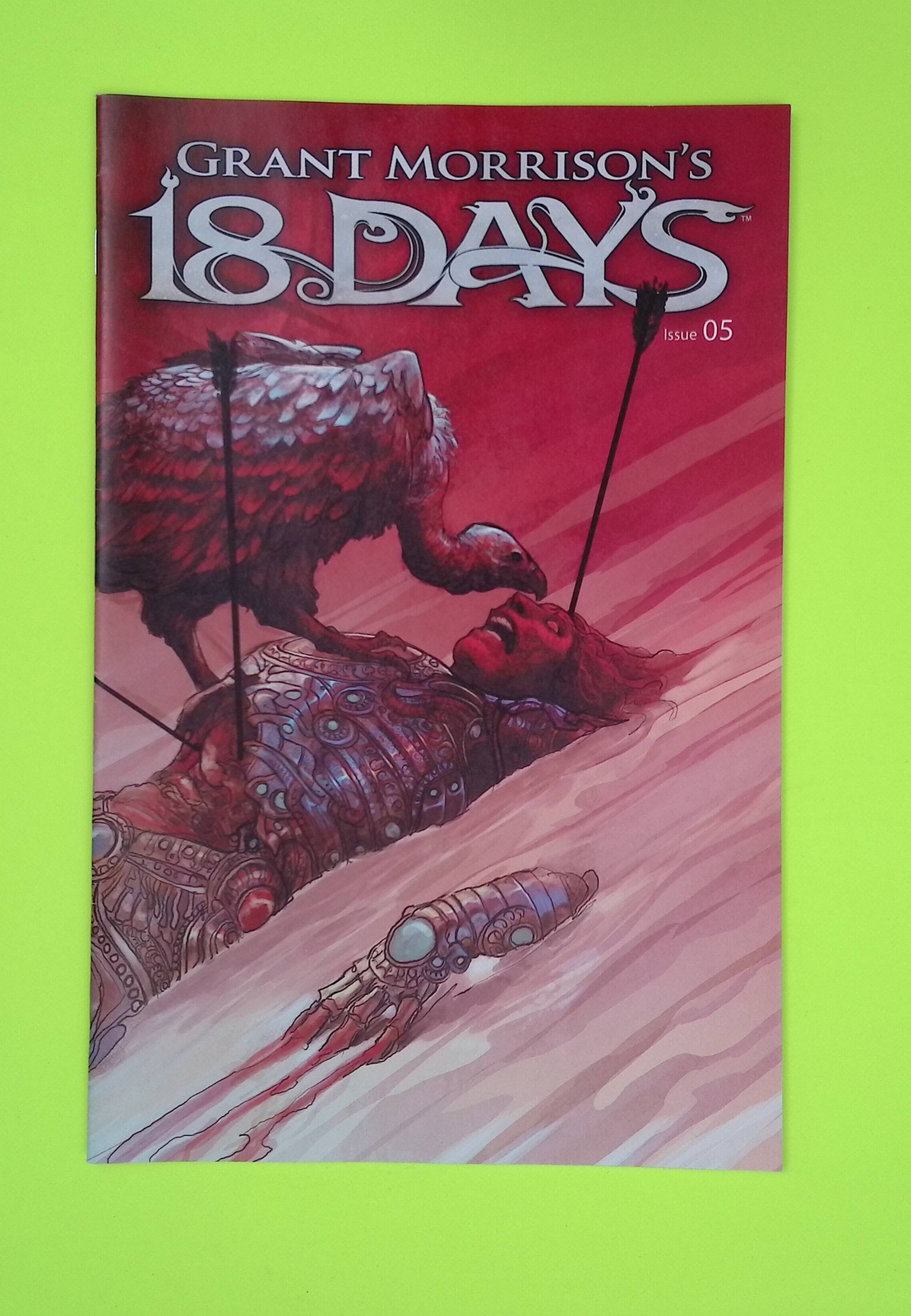 Grant Morrison’s 18 Days #5b 2015 Graphic India Variant High Grade V79-30