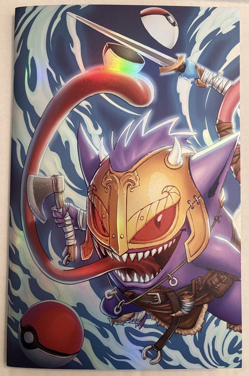 [FOIL] Fame: Satoshi Tajiri “Viking Gengar” | POKEMON | Limited Edition 25/25