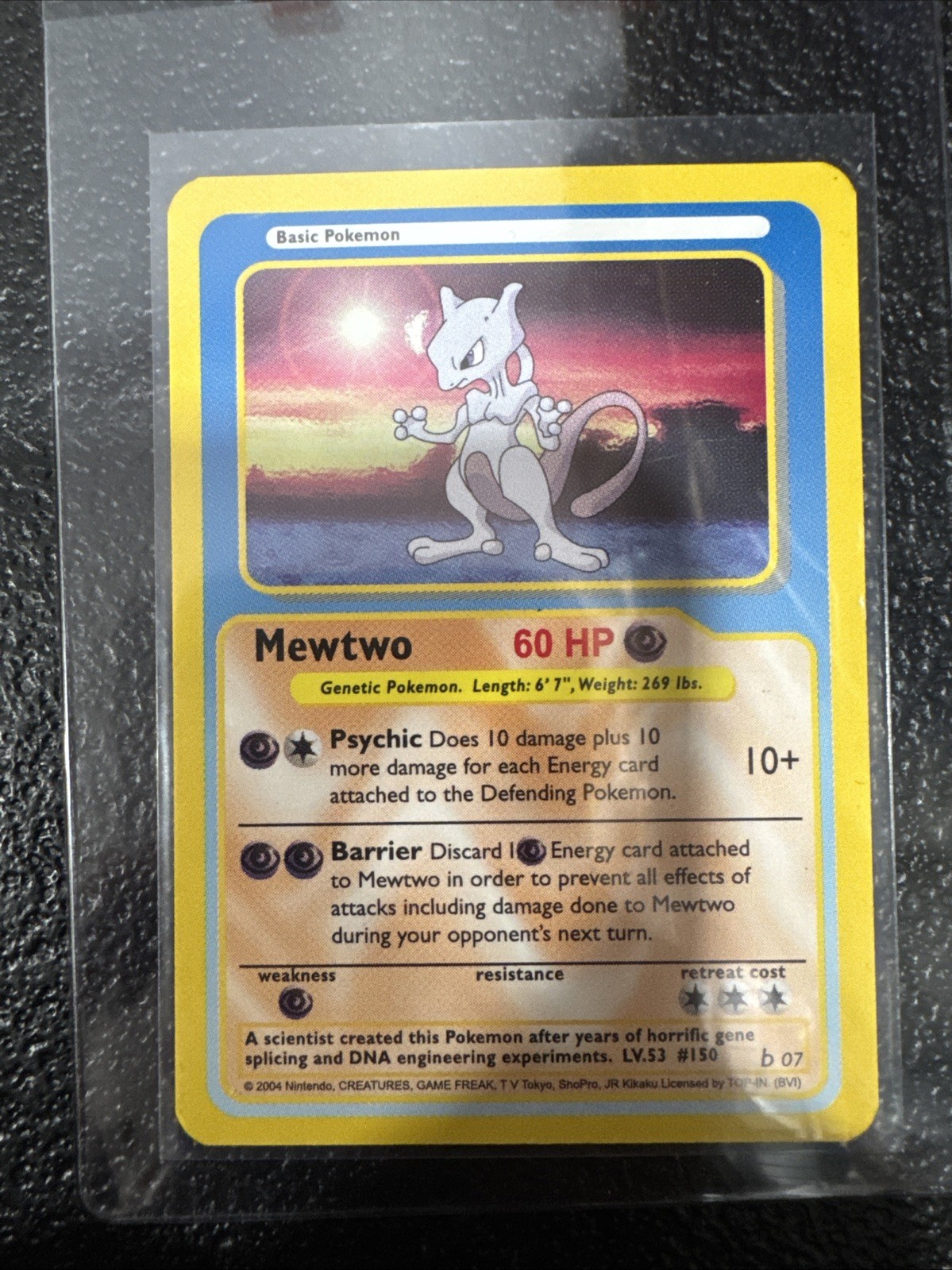 Mewtwo Funskool Pokemon India single card