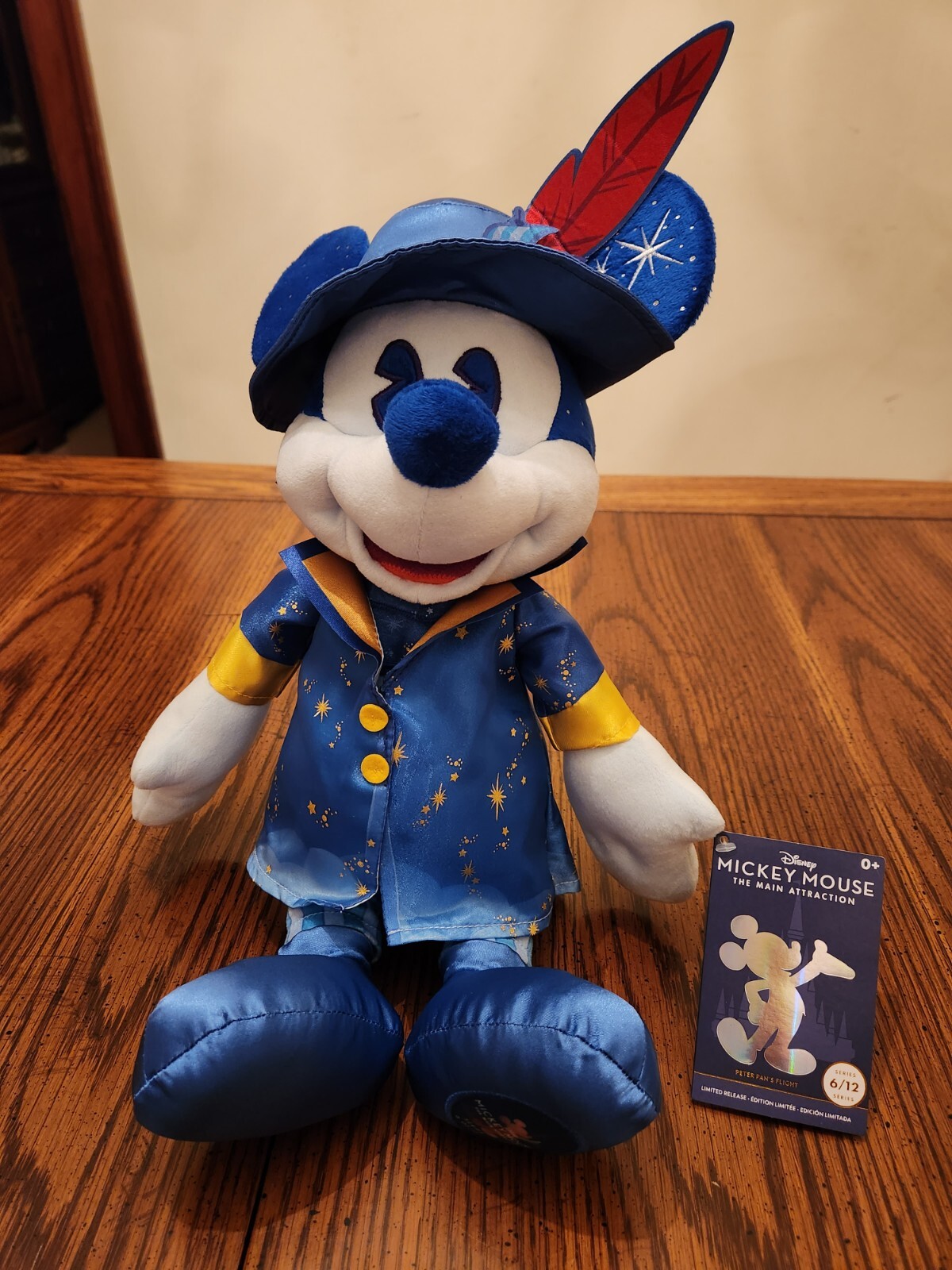 Disney Mickey Mouse The Main Attraction Plush Peter Pans Flight Series 6/12 ❤️