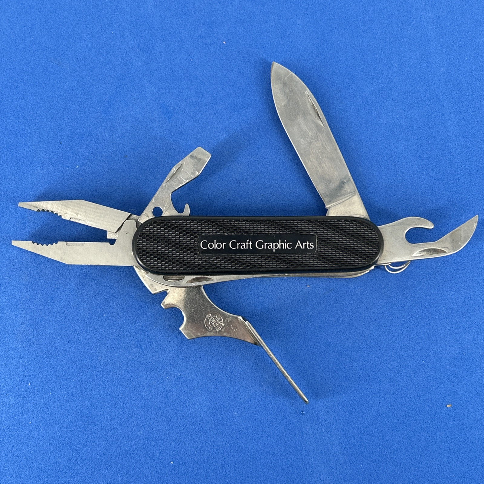 Color Craft Graphic Arts Barlow Multi-tool Knife Plyers Stainless Steel – LARGE