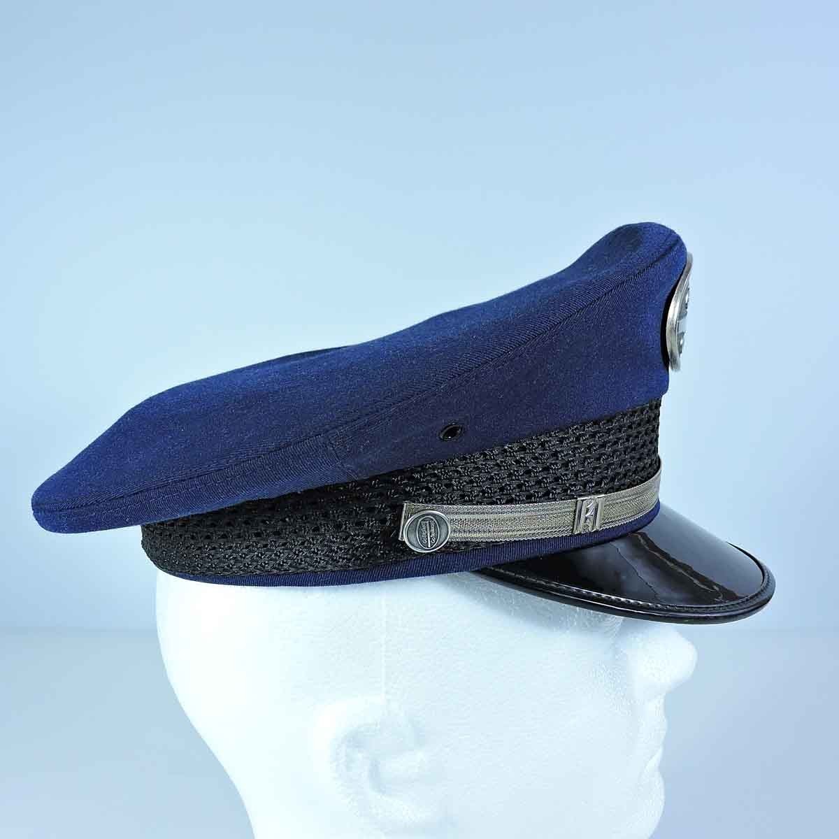 Continental Trailways Bus Driver Hat / Cap Go Big Red Size 7 Nice Vintage Balco