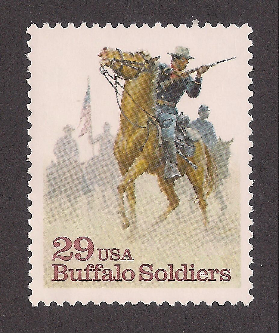 BUFFALO SOLDIERS – U.S. POSTAGE STAMP – MINT CONDITION