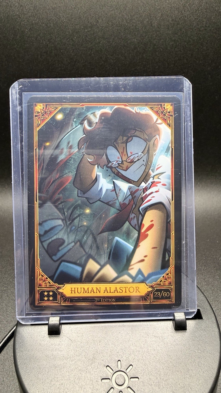 Hazbin Hotel Season 2 2nd Edition Trading Card Human Alastor Non-foil 23/60