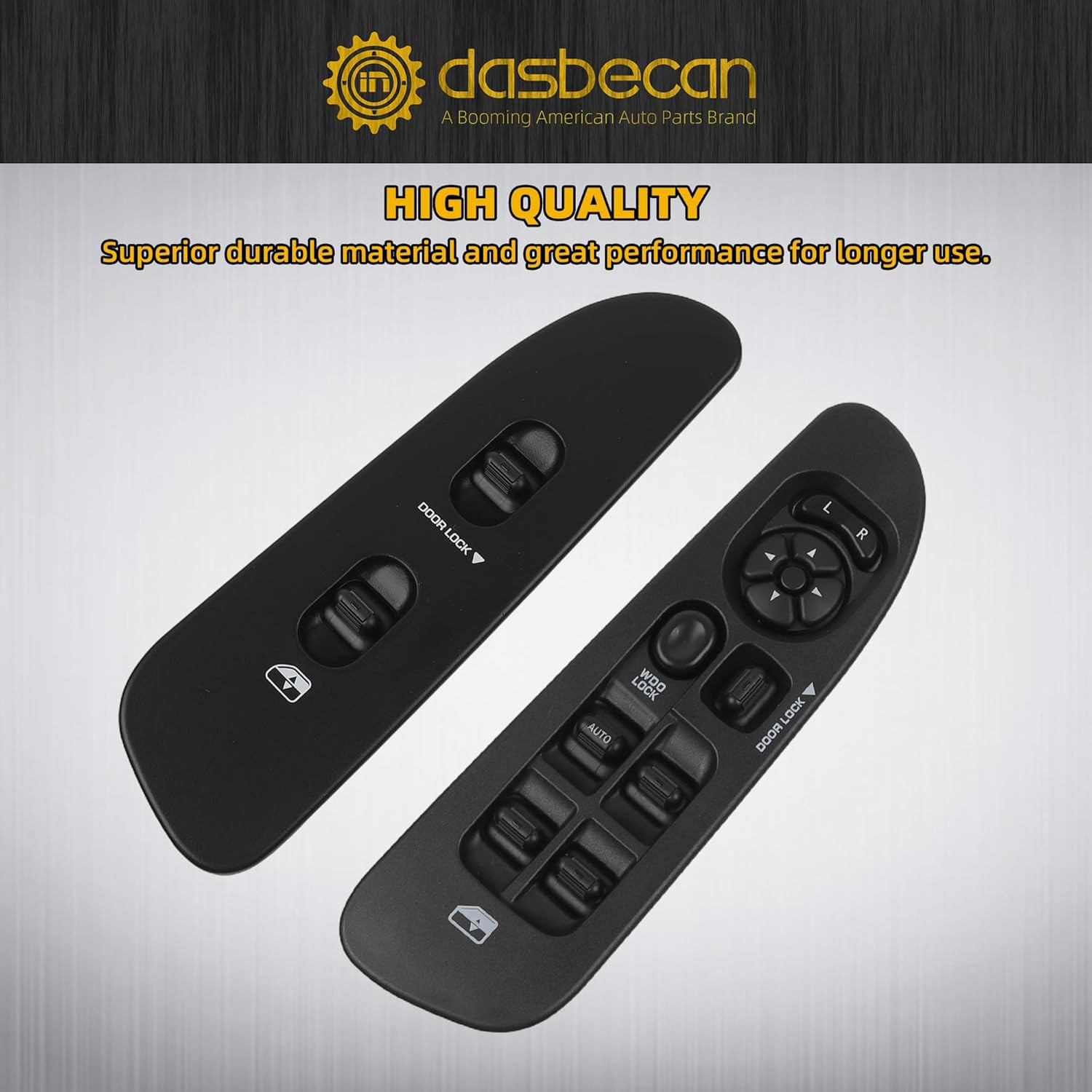 Master Power Window Switch and Bezel Compatible with Dodge Ram1500 2500 3500 200
