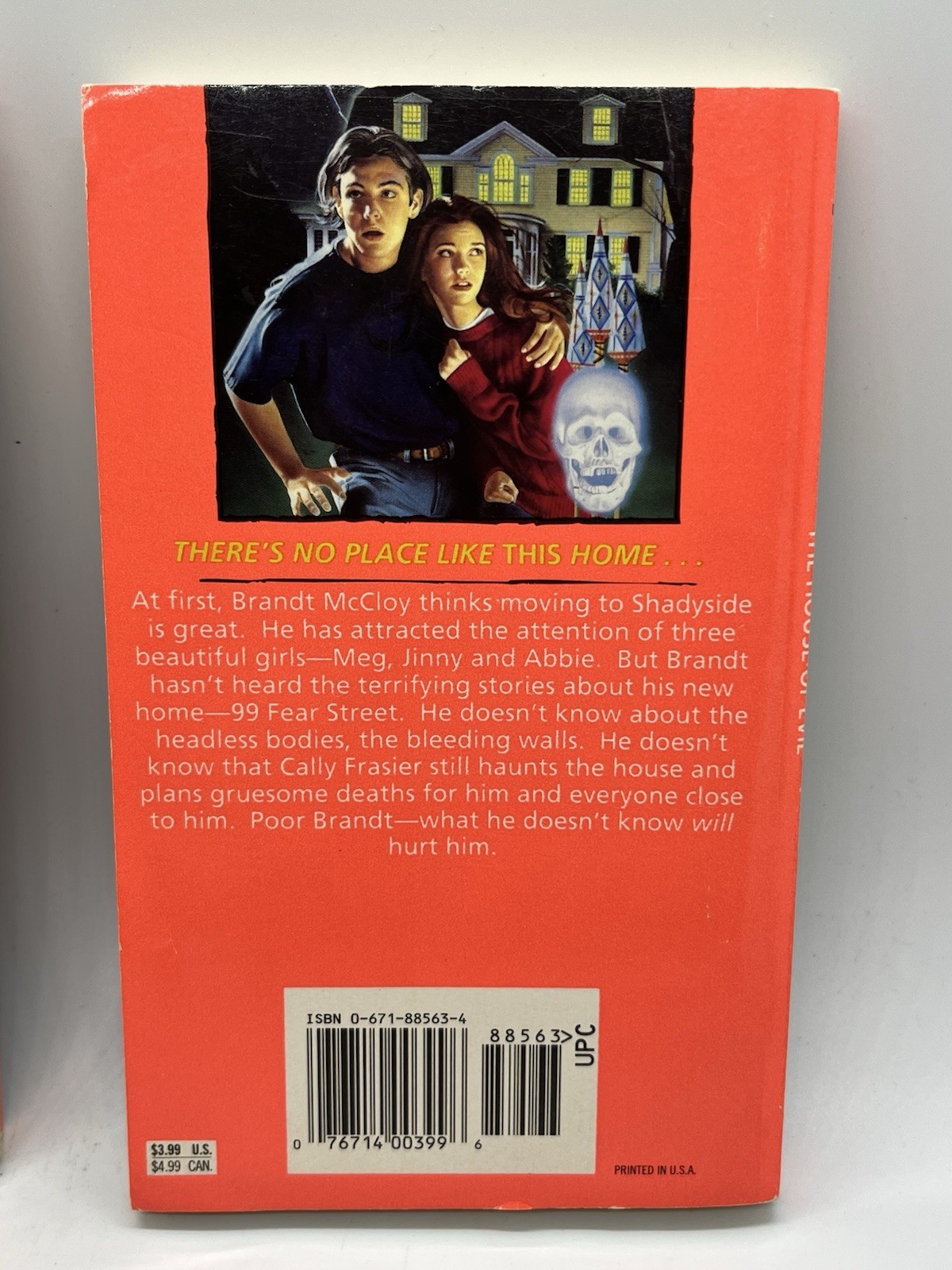 RL Stine Fear Street 99 Fear Street First Horror, The Second Horror c1994 PB