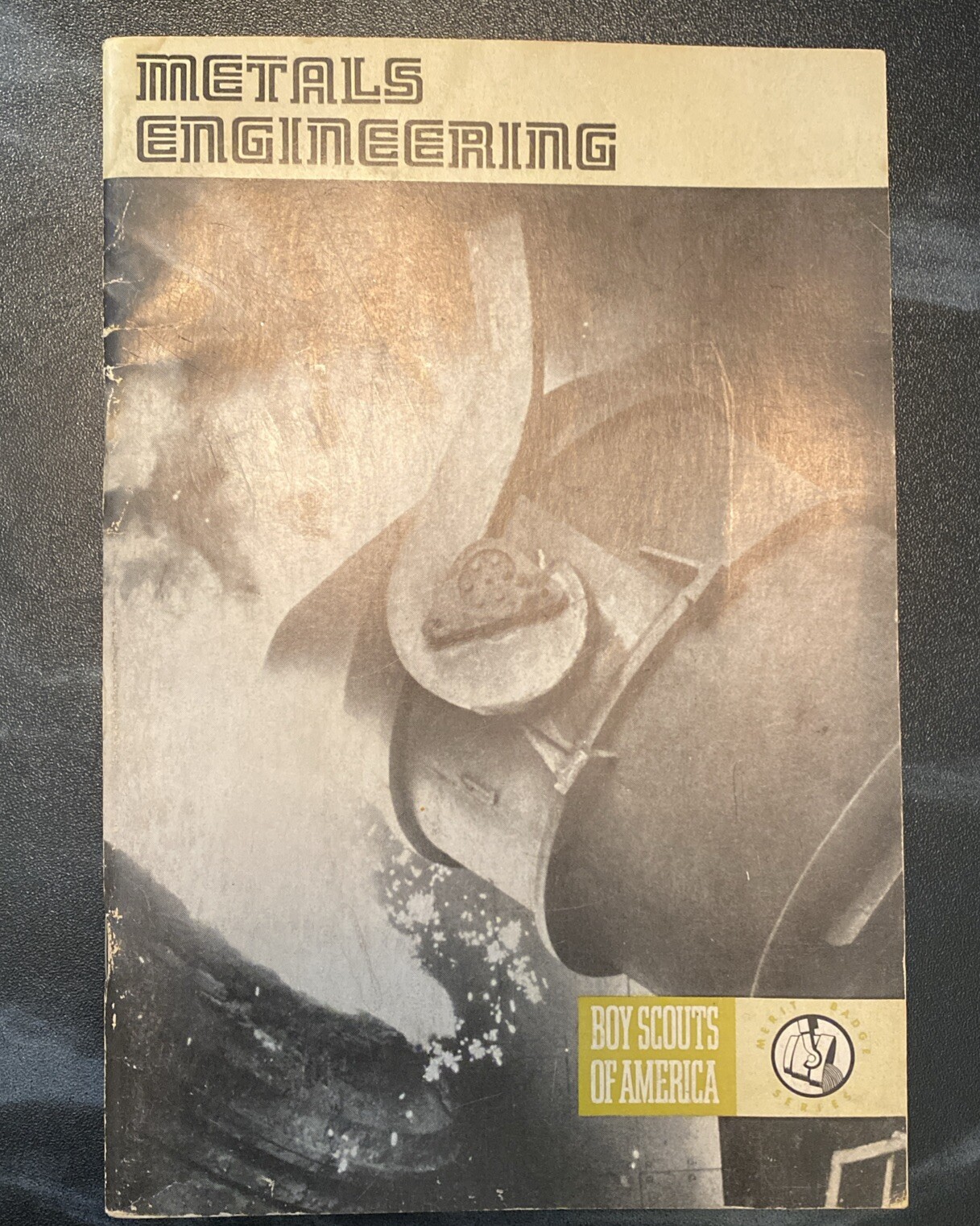 Boy Scouts Of America Metals Of Engineering From 1972, Book, Vintage