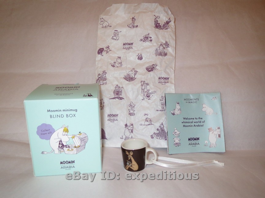 OPEN BOX MOOMIN ARABIA 1.25″ MINI BLIND BOX MUG TIMID SNIFF CUTE