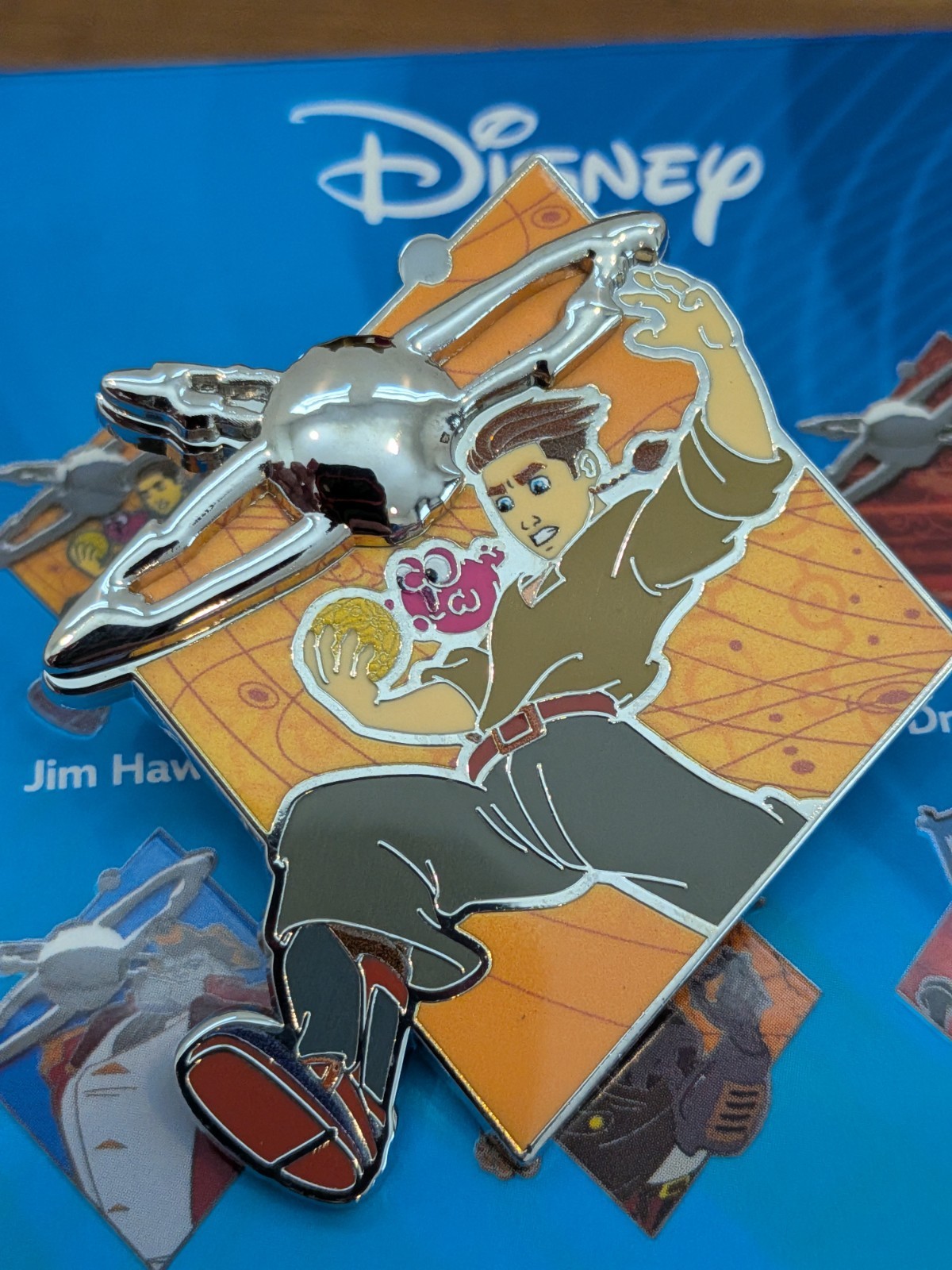 Treasure Planet Jim Hawkins Diamond Shape Blind Box Pin BoxLunch Monogram New