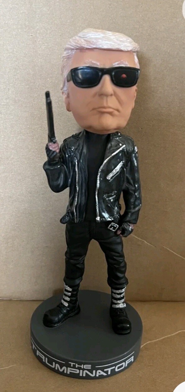 Trumpinator Bobblehead, I’ll Be Back in 2024