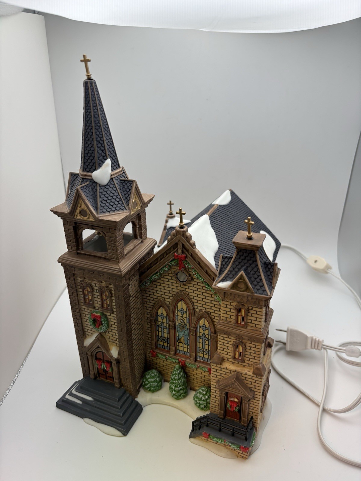 2008 Department 56 Christmas In The City “ST MARY’S CHURCH” 2566/6000. Excellent