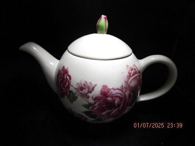 TELEFLORA 2008 Mother’s Day teapot roses 7 x 9.25 in [TP6]