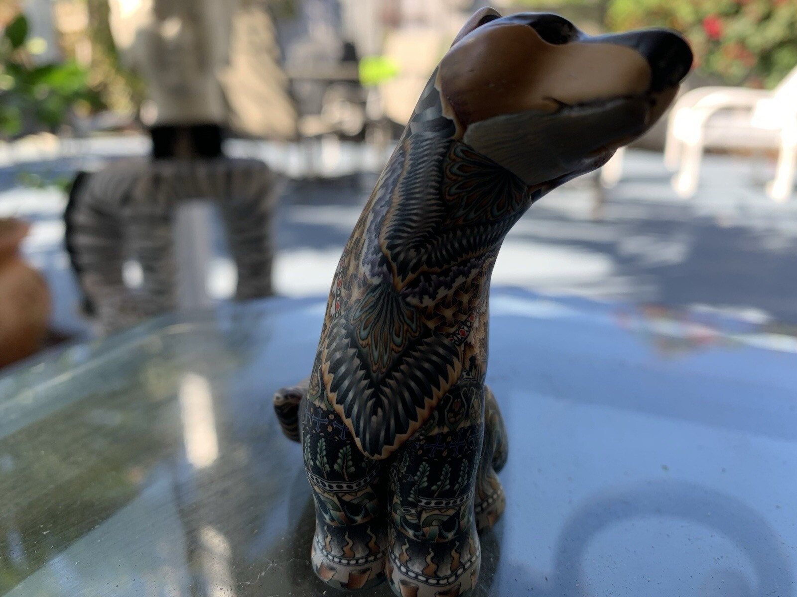 Jon Stuart Anderson Wolf 2 .75” Polymer Clay Figurine : MINT