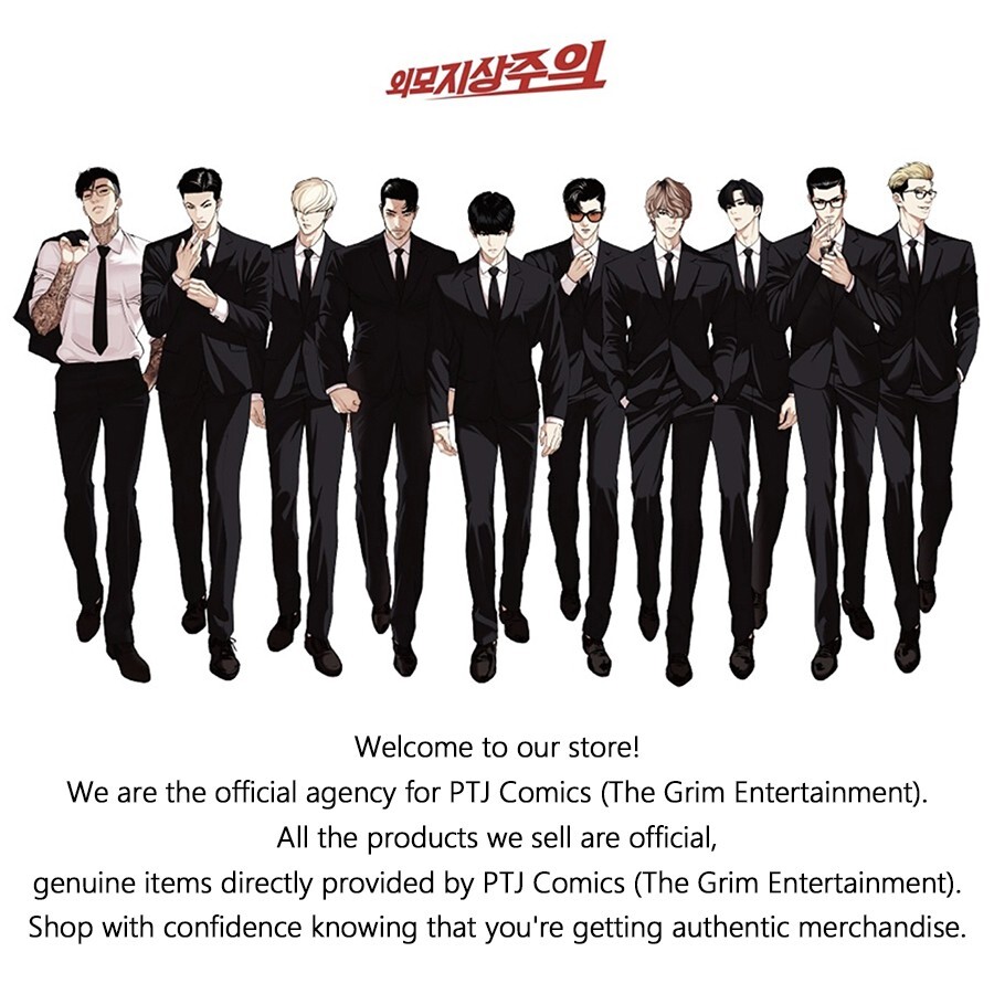 LOOKISM OFFICIAL GOODS WORKERS EUGENE/一姟會 일해회 유진 SHORT SLEEVE T-SHIRT Round Tee