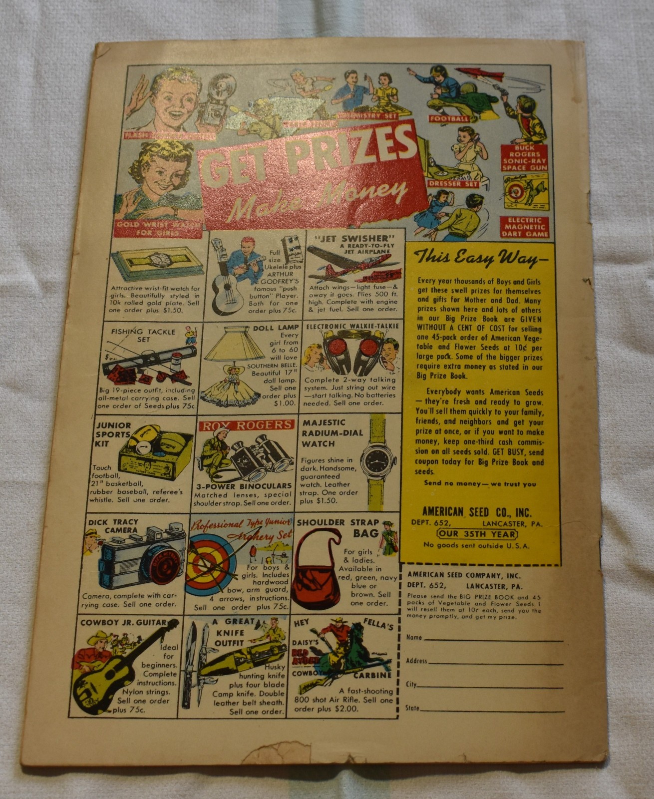 MAN COMICS: Men At War #23 1953 Pre-Code Atlas Golden Age War Comic