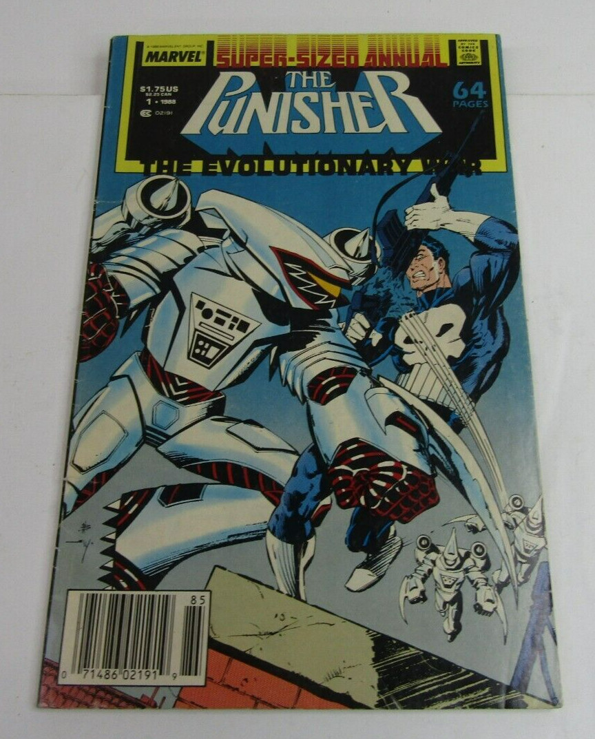 Marvel Comics Super Sized Annual The Punisher #1 1988
