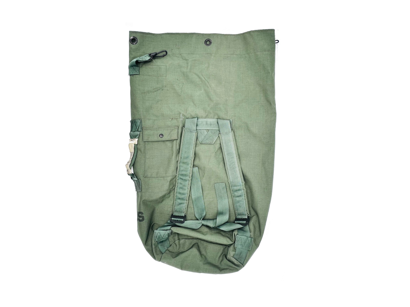 US Military USGI Duffel Bag OD Green Nylon Sea Bag NSN 8465-01-117-8699