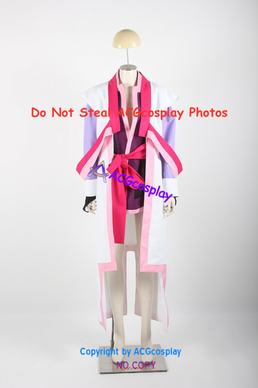 Lacus Clyne Cosplay Costume include arm covers from gundam cosplay