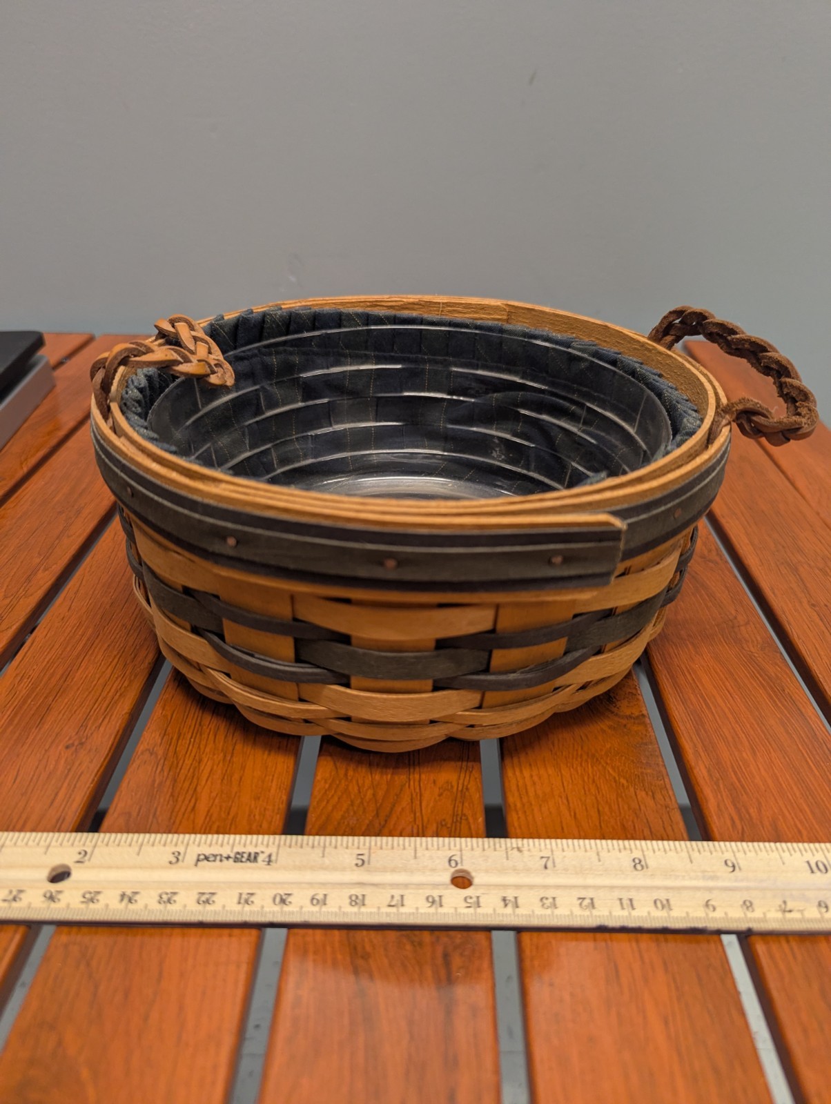 Longaberger 1998 Collectors Club “Renewal Combo Basket Rare