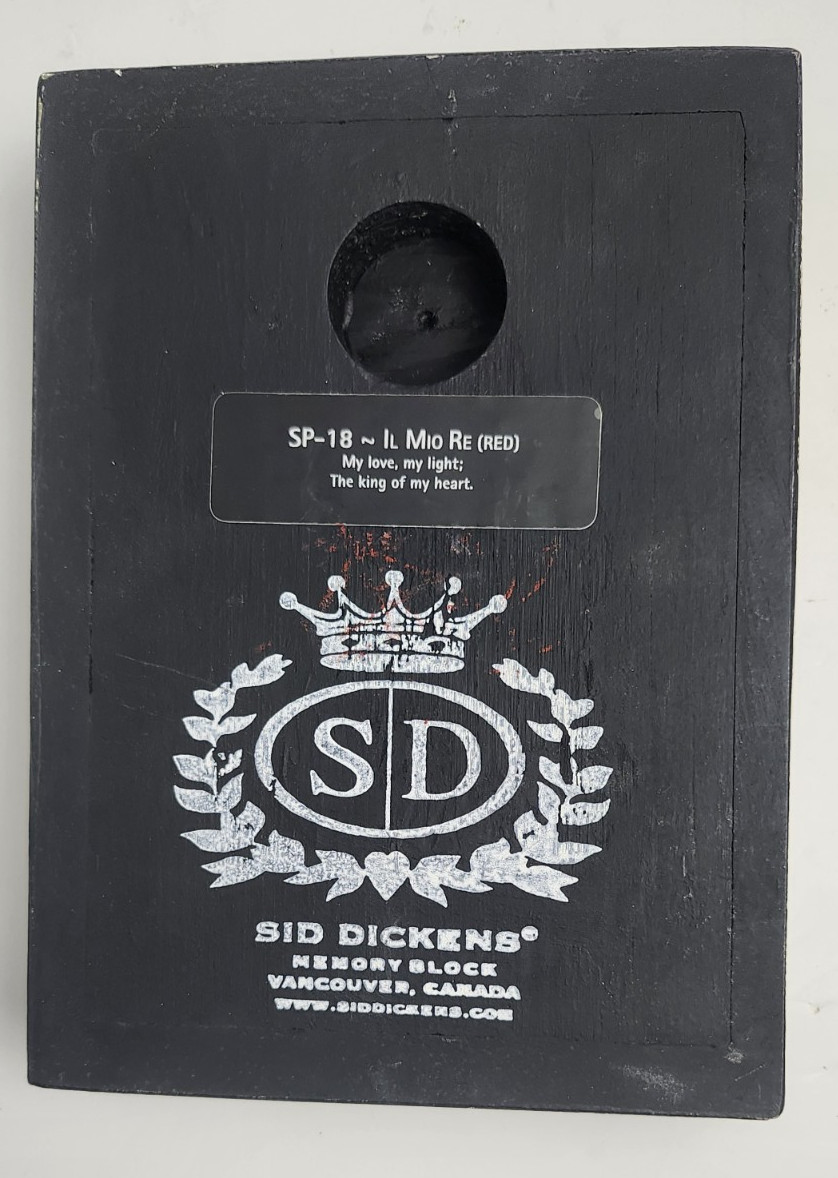 2 Sid Dickens SP-18 Il Mio Re (RED) + T-488 Imperial Memory Blocks – See Details