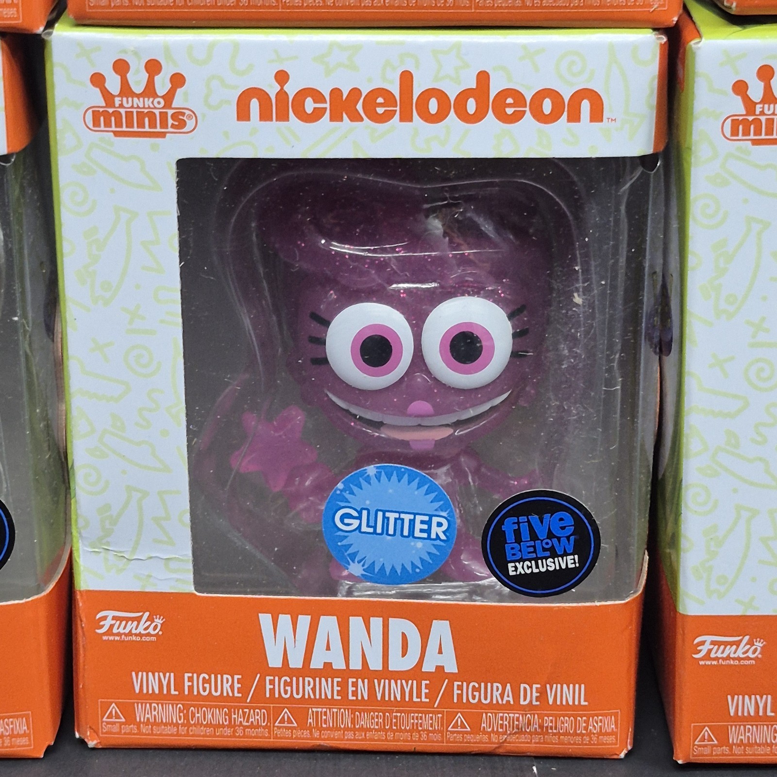 Funko Mini Nickelodeon Danny Phantom Ember Cosmo Wanda Jimmy Neutron Carl Wheeze
