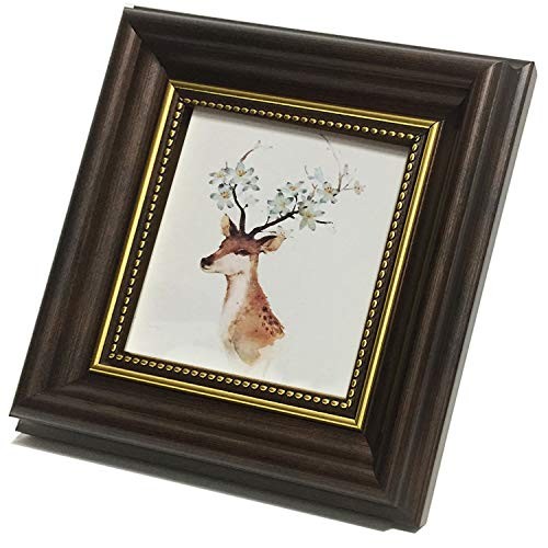 Picture Frames 3.5×3.5 Brown Square The Front Opening Windows size