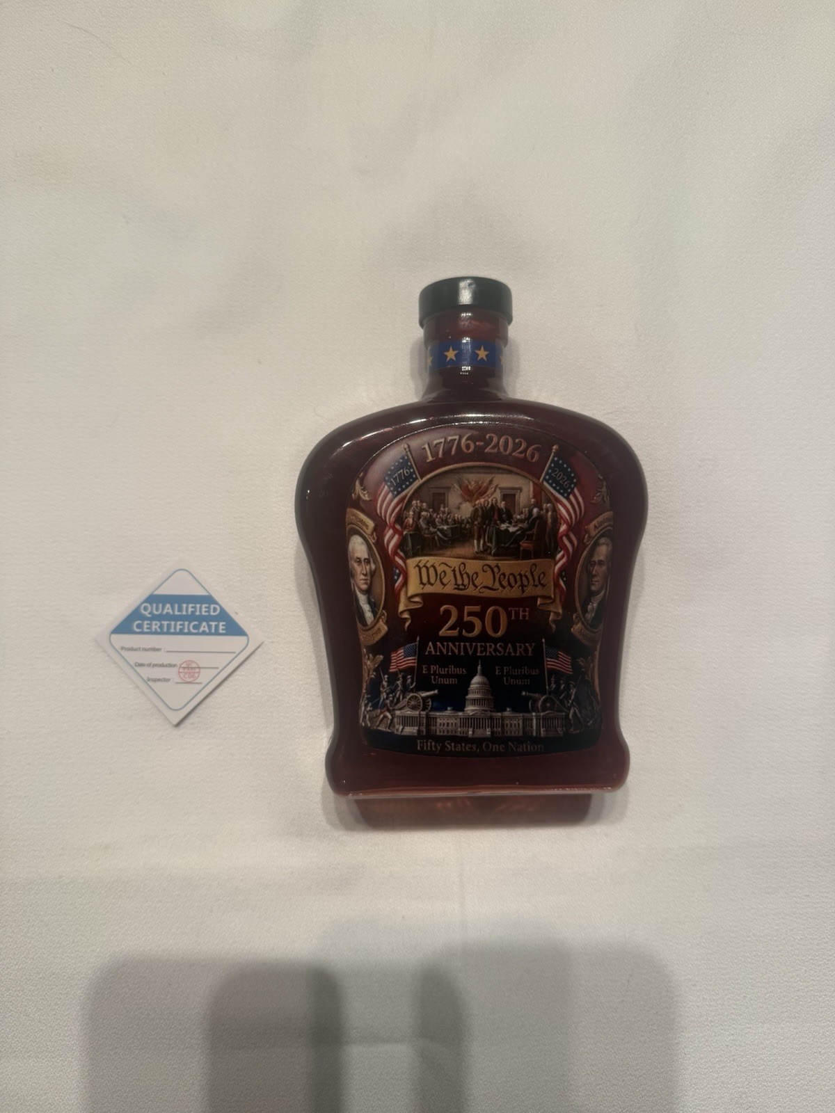 250th ANNIVERSARY Edition Whisky Bottle We The People 1776-2026 Memorabilia New￼