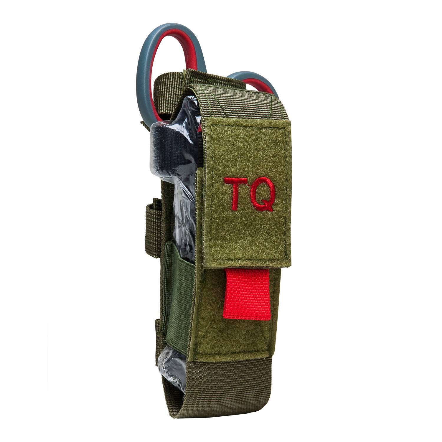 NEW Vism MOLLE Tactical Pouch Medical Kit WITH Tourniquet & Trauma Shears OD