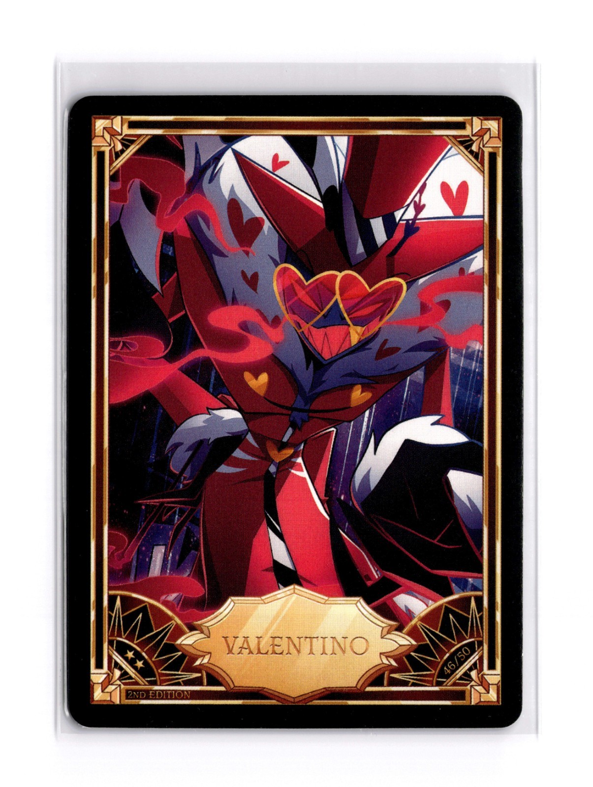 Valentino 46/50 – Hazbin Hotel Trading Card – Season 1 – 2ND Edition – NF