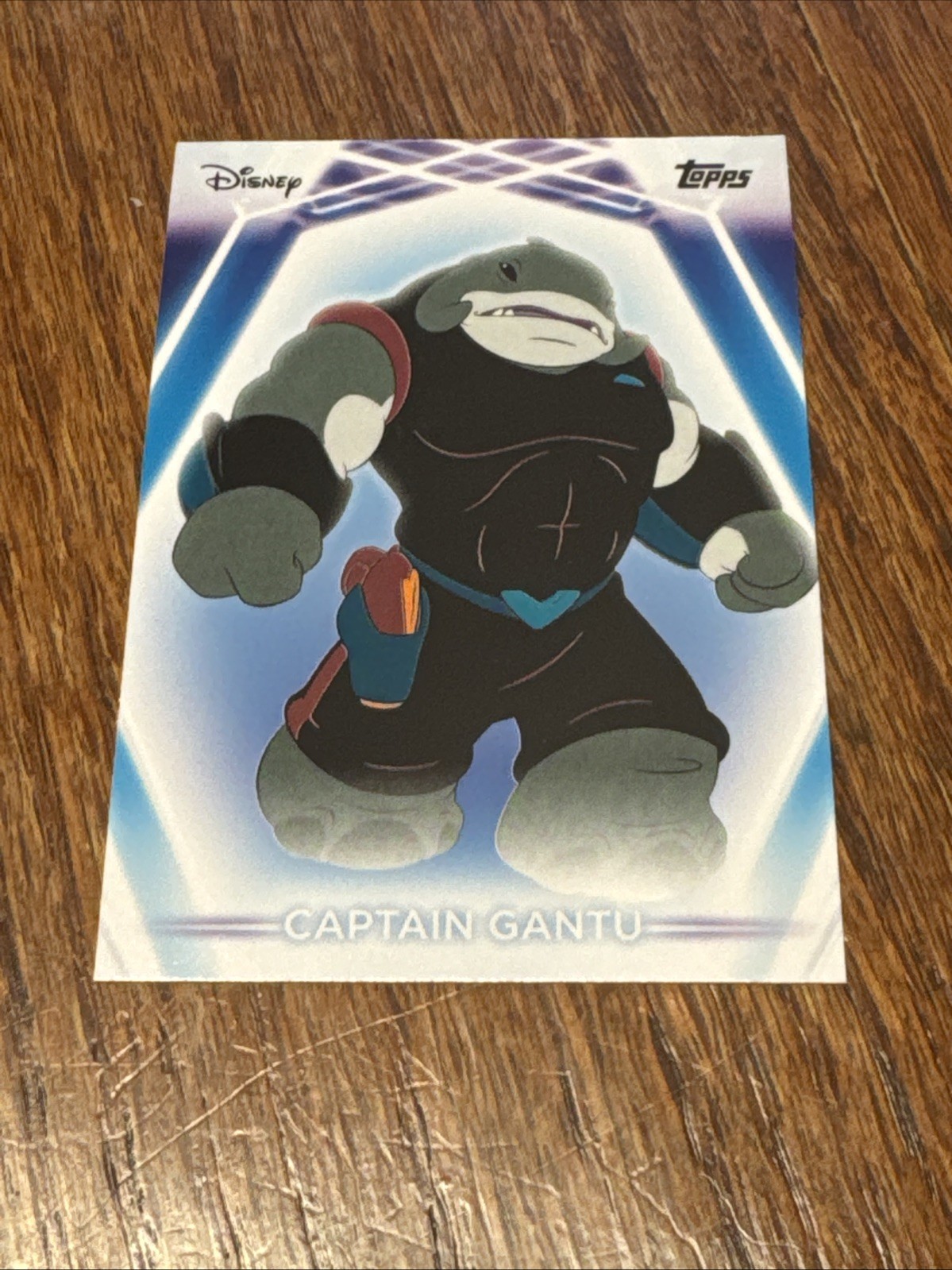 Topps Neon Disney 2026 Captain Gantu #18 Lilo & Stitch Base Card