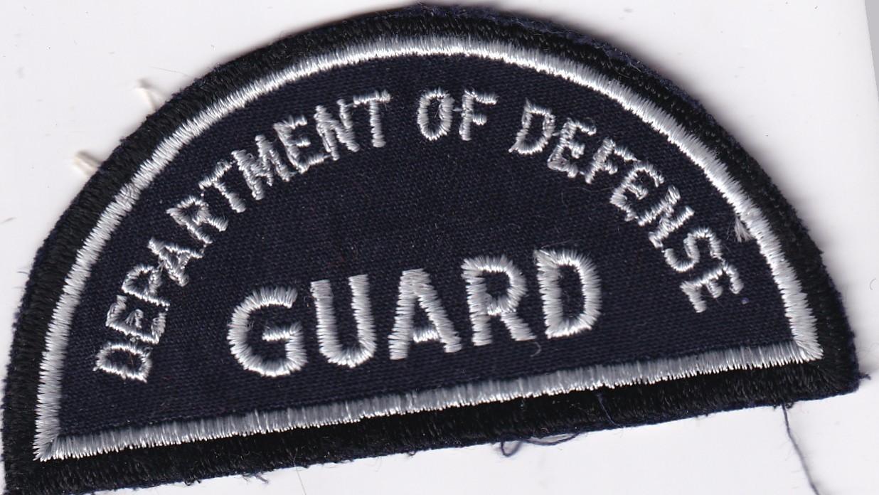 Department of Defense Guard obsolete old arch patch