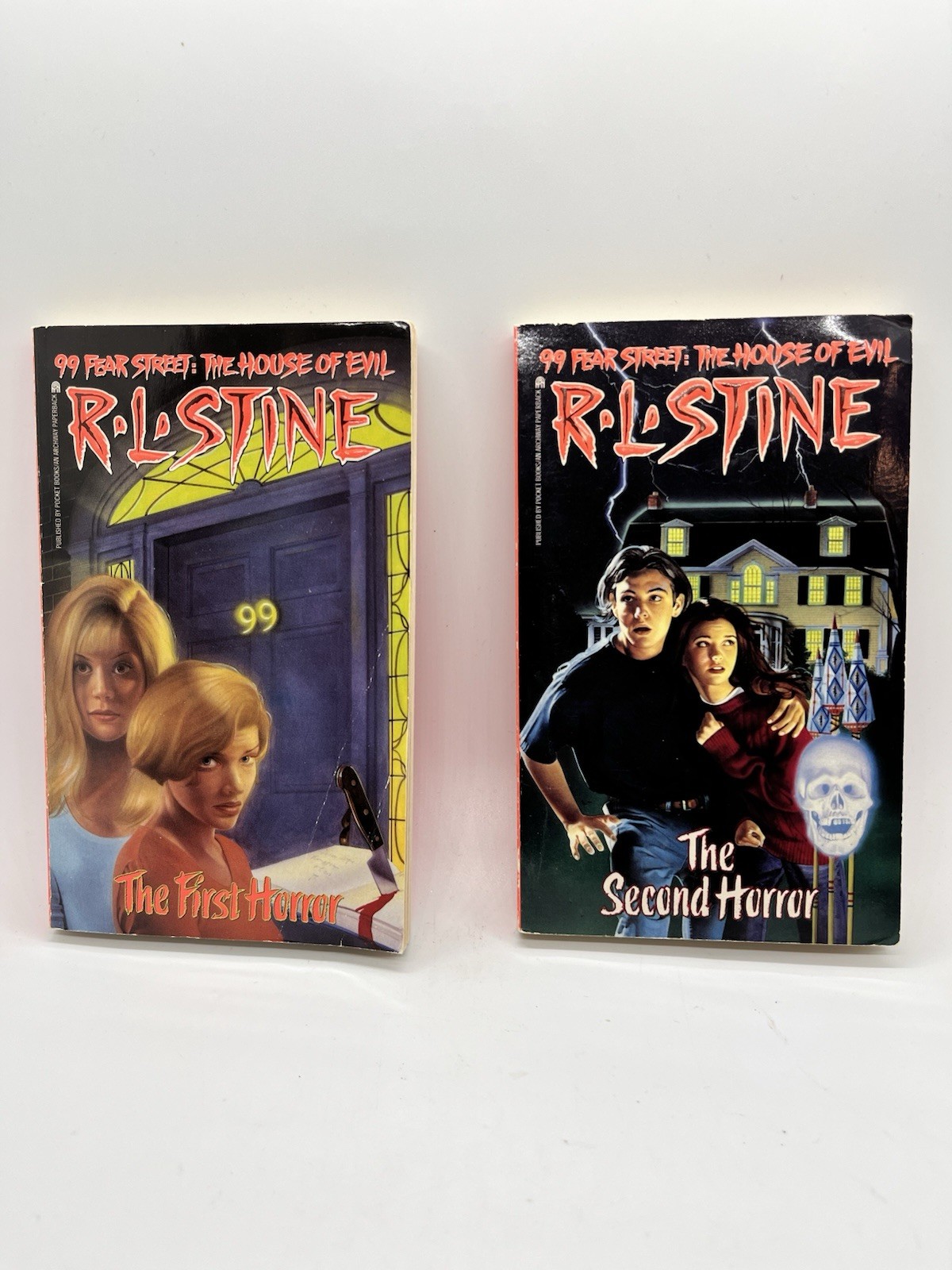 RL Stine Fear Street 99 Fear Street First Horror, The Second Horror c1994 PB