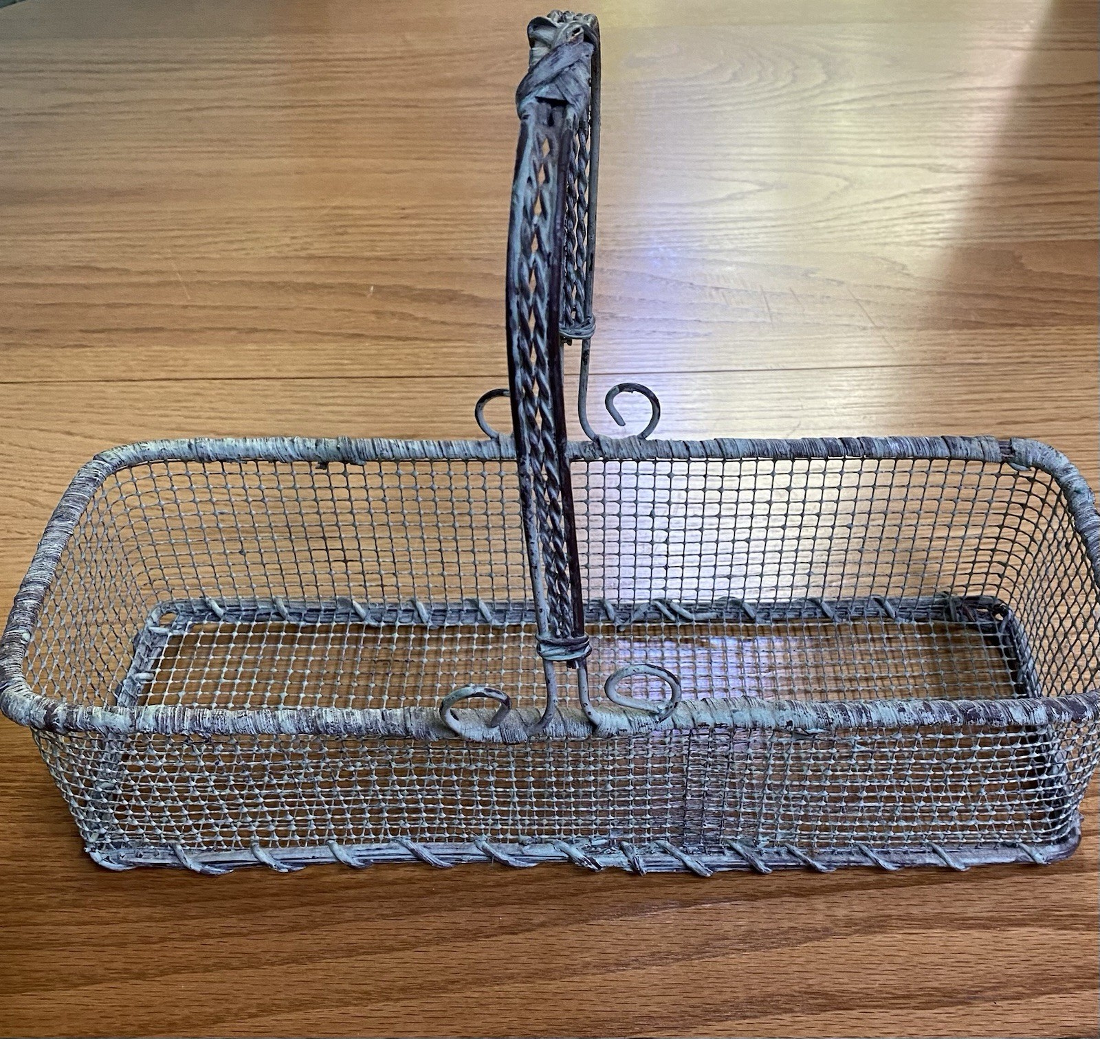 French “CHRISTOFIE Style” WIRE Wine BOTTLE Carrier