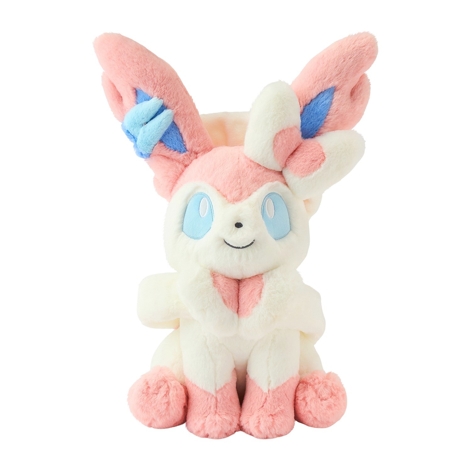 Pokemon Center Original Sylveon Fluffy Hugging Plush toy Comfy Friends 16.5in