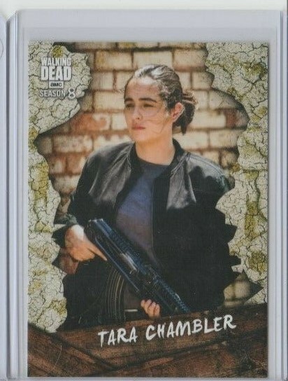 Walking Dead Season 8 Part 1 Character Card #C-18 Alanna Masterson as Tara