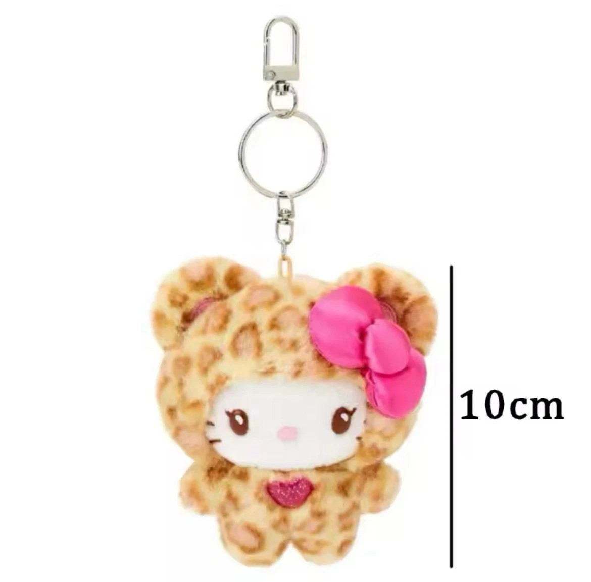 Hello Kitty Gal Pal Plush Mascot Keychain Leopard 10cm
