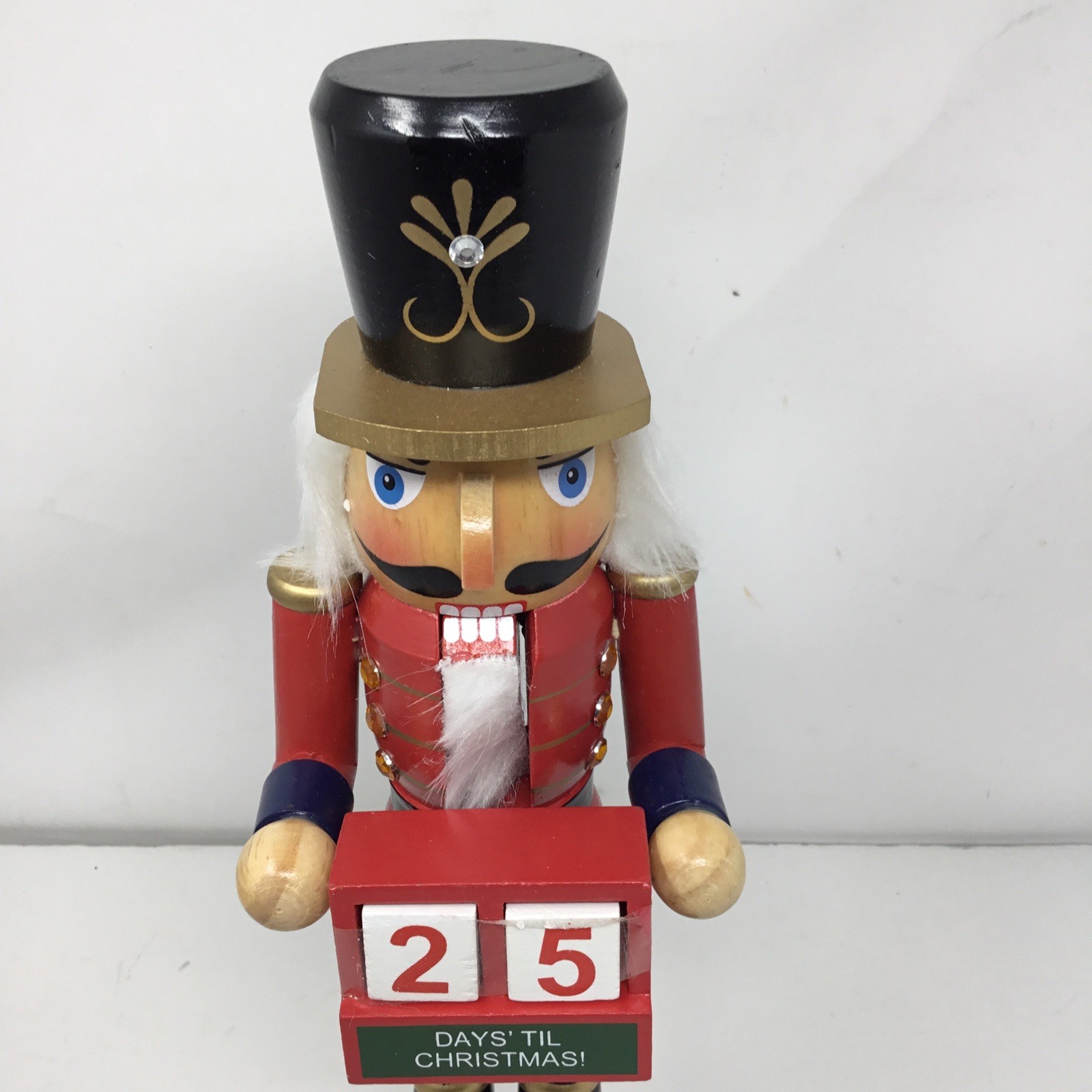North Pole Trading Co. Nutcracker 14″ Christmas 25 Days Til Christmas!