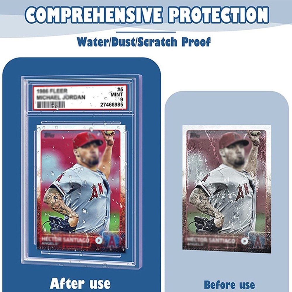 5-50Pcs Empty Graded Card Holder 35PT Slab for Trading Sport Card Protector Case