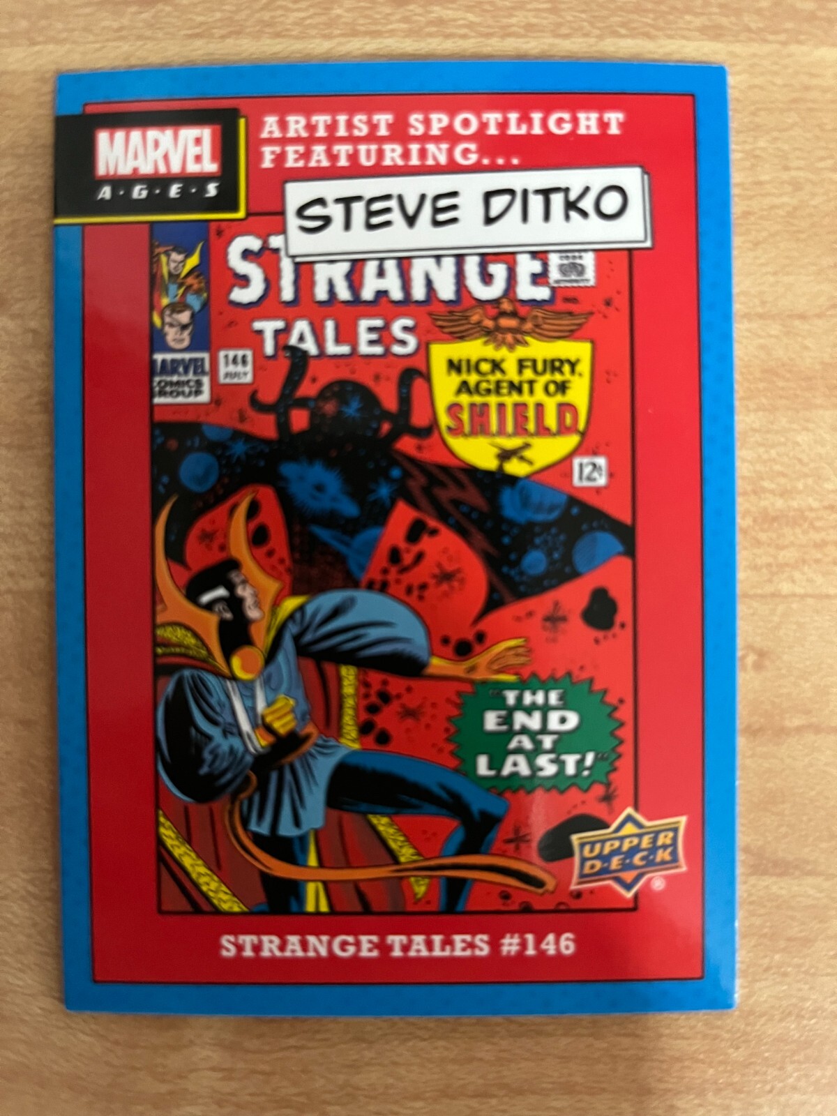 2020 Marvel Ages Artist Spotlight Insert Steve Ditko #ASF-8 Strange Tales #146