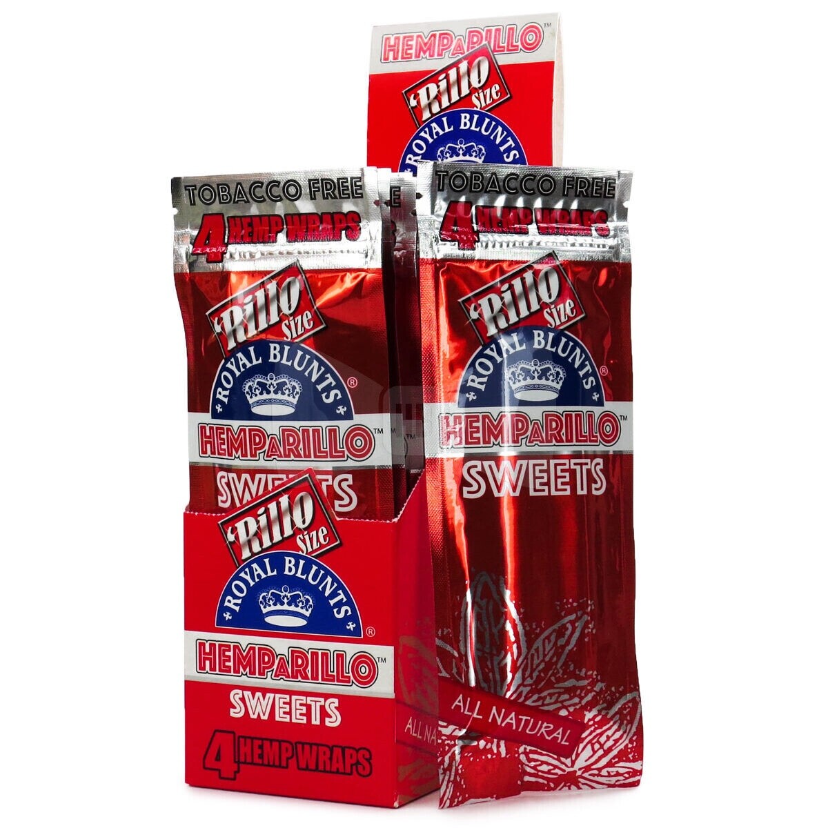Royal Rillo Herbal Papers Sweets 5/4ct Packs 20pc