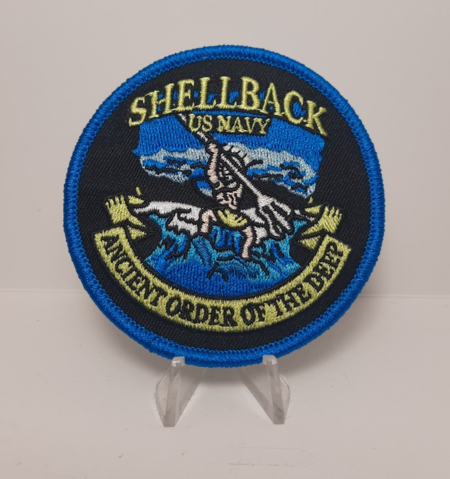 Shellback U.S. Navy Ancient Order of the Deep 3″ Patch