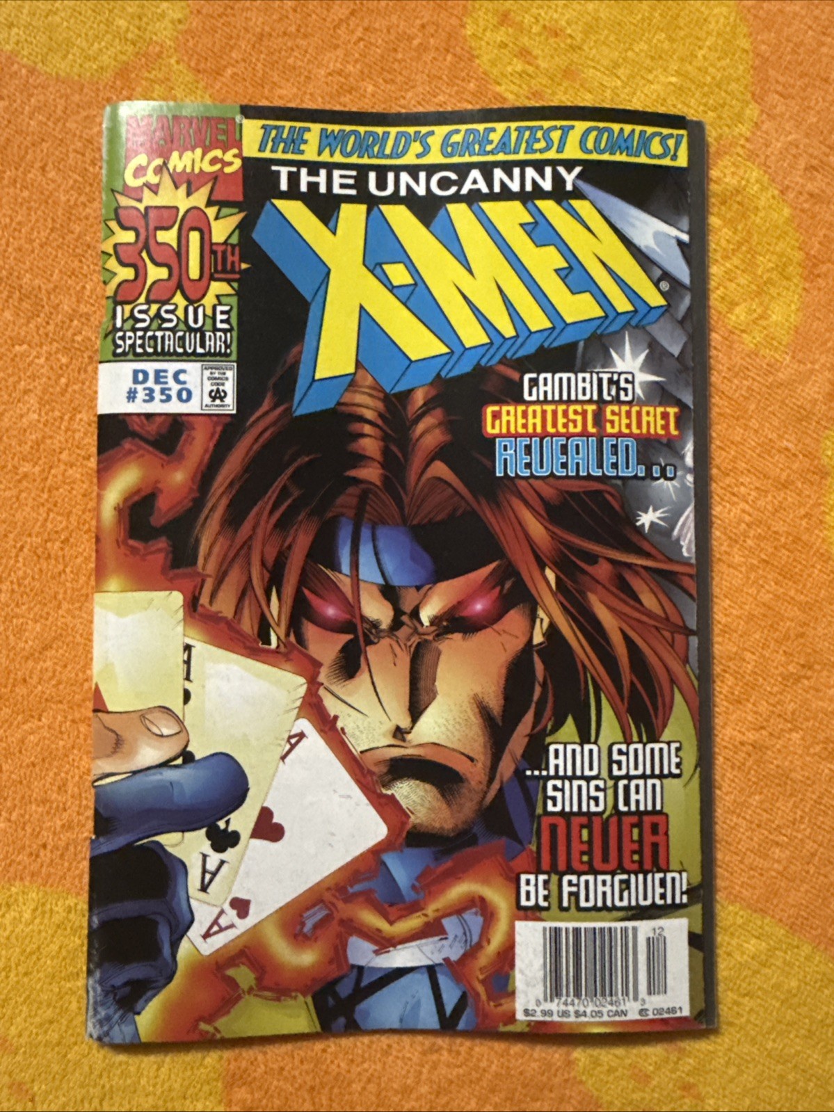 Rc233 Marvel Comics The Uncanny X-Men #350 First Printing 1997 Joe Madureira