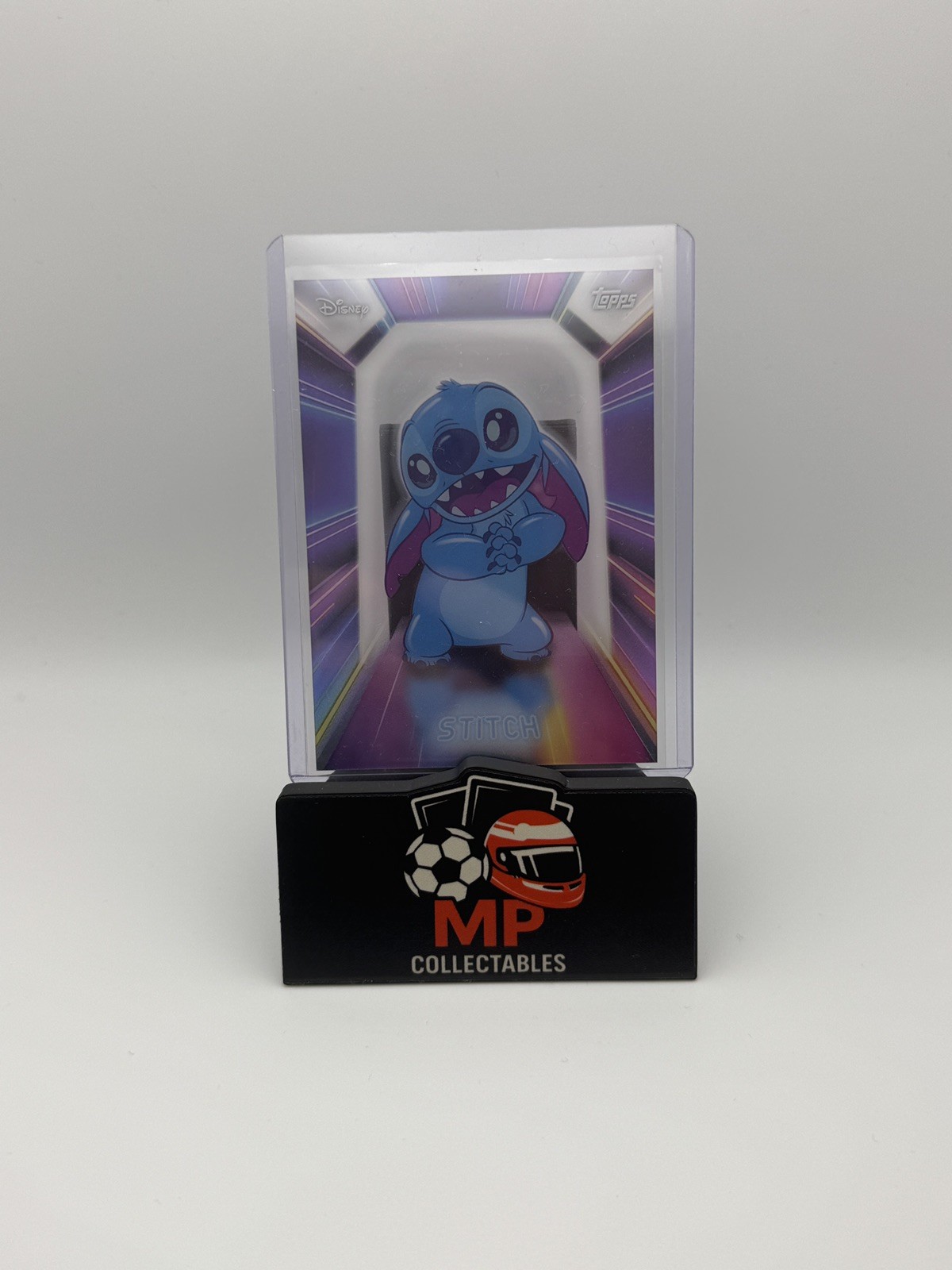 Topps 2026 Disney Neon Stitch Illuminated Neon Lights Insert Card NPL-22