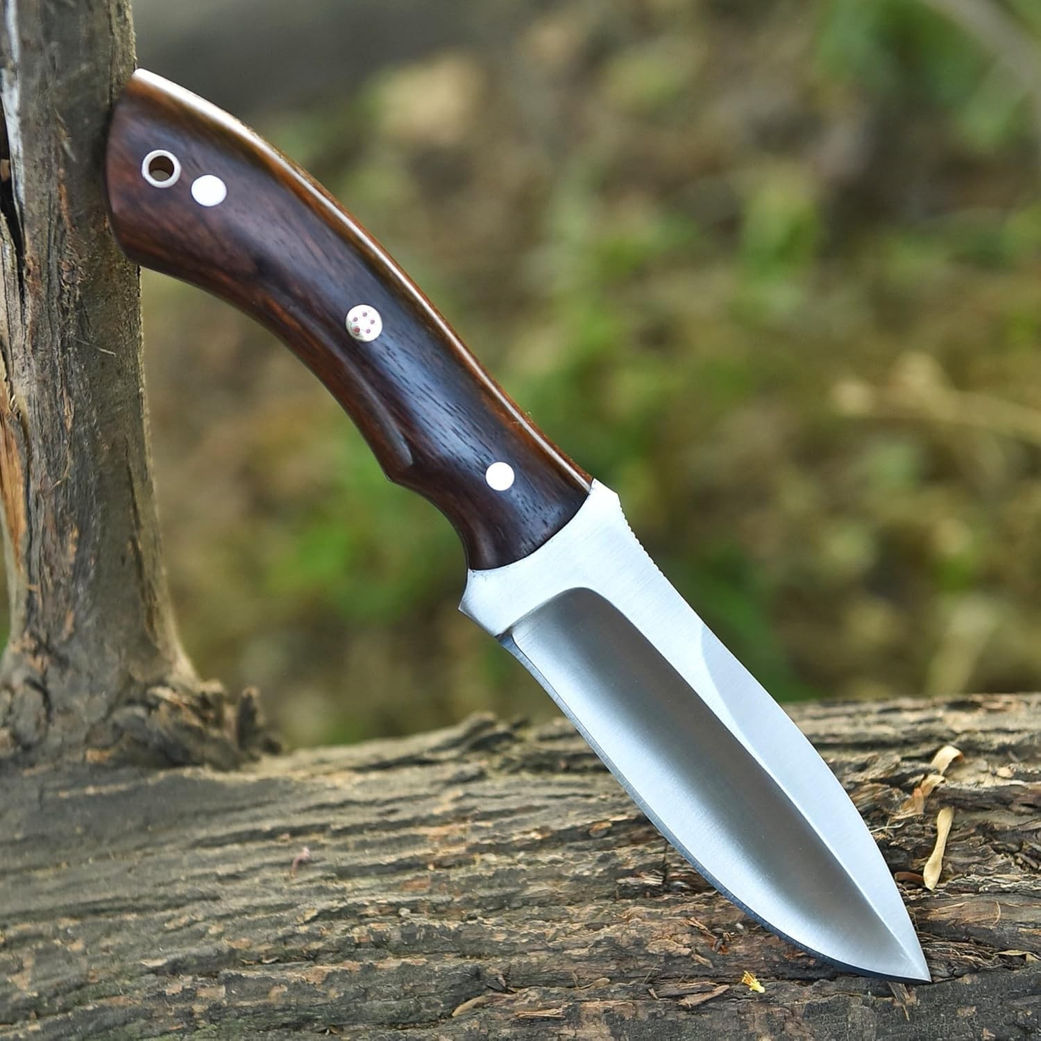 Hunting Knife with Sheath – Fixed Blade Outdoor Survival Tool – For Camping