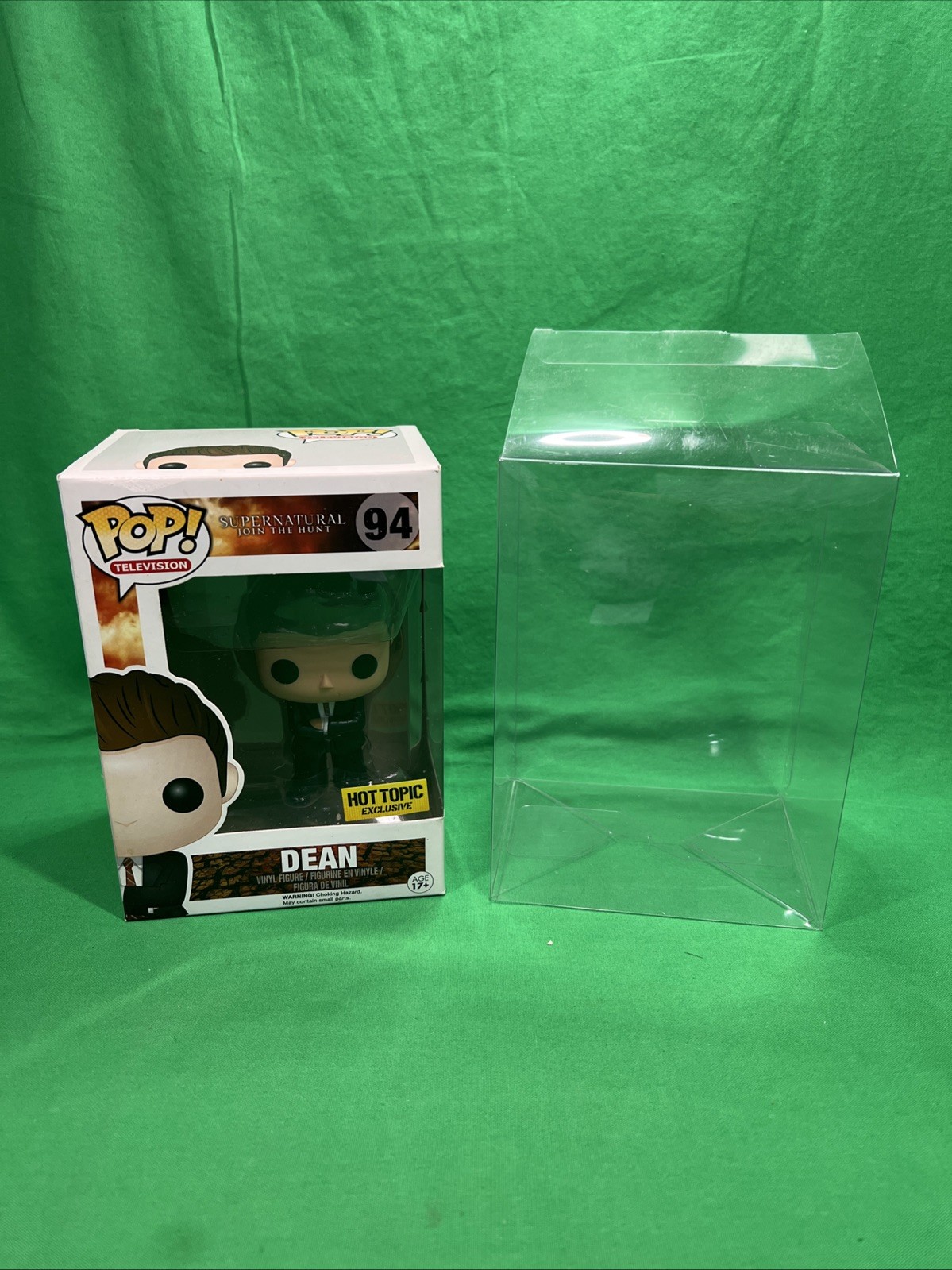 Funko Pop Supernatural Dean #94 Hot Topic Exclusive Figure